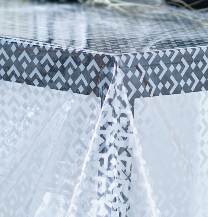 Nappe translucide Zillis Calitex - Blancollection