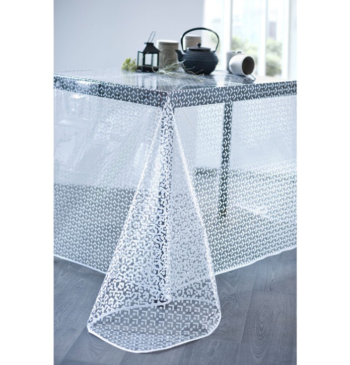 Nappe translucide Zillis Calitex - Blancollection