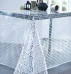 Nappe translucide Zillis blanc Calitex