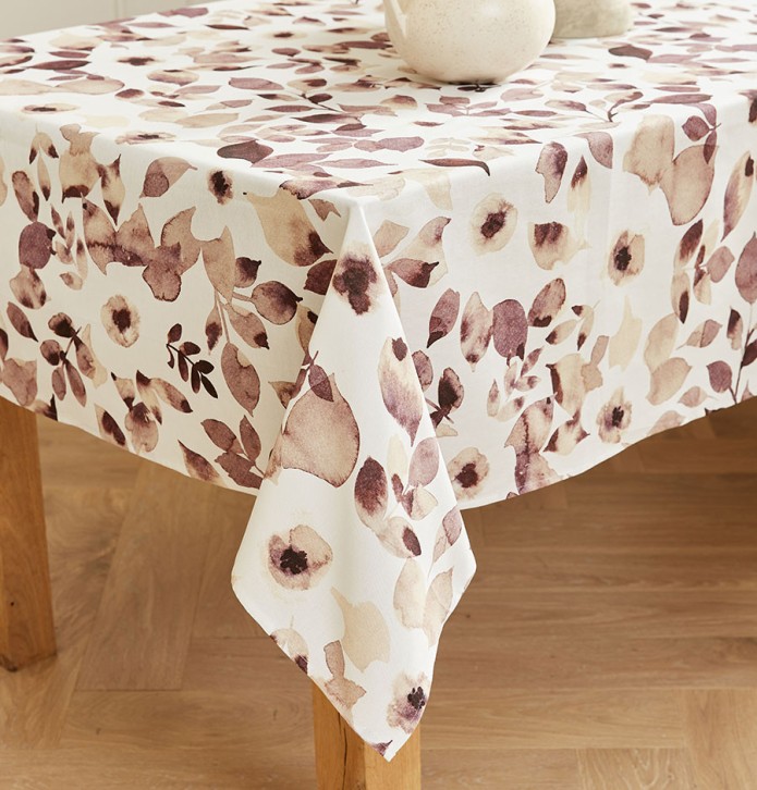 Nappe enduite Pétunia Nydel - Blancollection