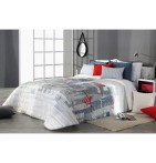 Couvre lit matelassé enfant Avenue Reig Marti - Blancollection