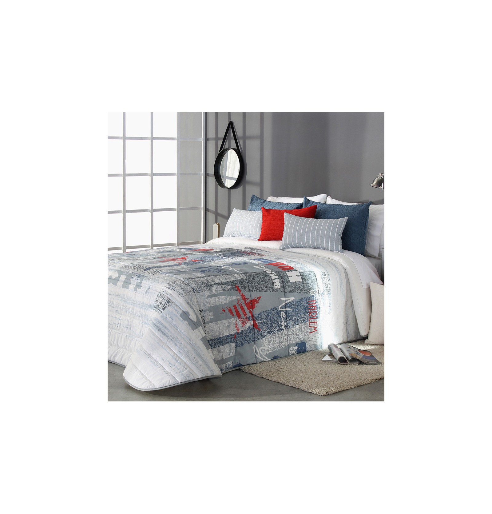 Couvre Lit Matelassé Happy Linen Company Sac De Couchage Réversible Pour Filles Et Plaid Licorne
