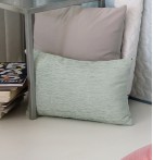 Coussin Pehuen vert pâle Reig Marti - Blancollection