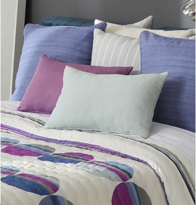 Housse coussin Bronson violet Reig Marti