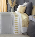 Couvre lit matelassé Nori gris Reig Marti - Blancollection
