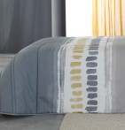 Couvre lit matelassé Nori gris Reig Marti - Blancollection