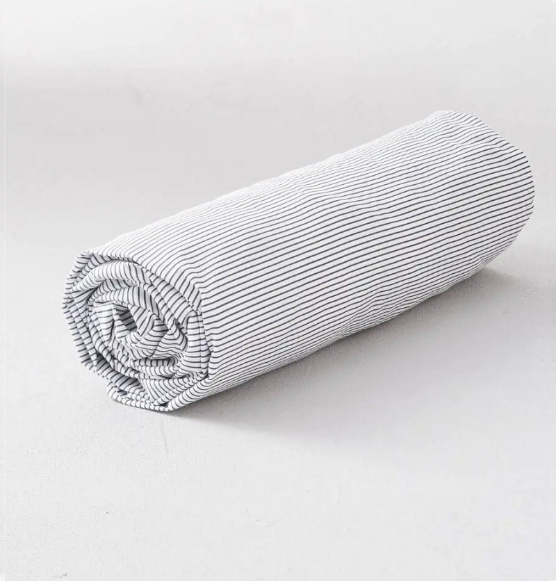 Drap housse percale Asterdam Sylvie Thiriez