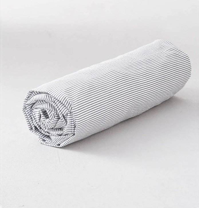 Parure de lit percale Amsterdam Sylvie Thiriez - Blancollection