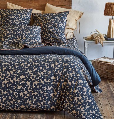 Housse de couette percale Bloem Sylvie Thiriez