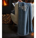 Plaid polaire Chalet d'alpage Sylvie Thiriez - Blancollection