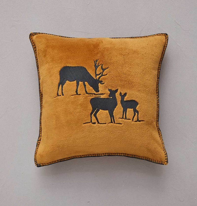Housse coussin polaire Highlands Sylvie Thiriez