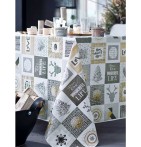 Nappe toile cirée Wonderful Life Calitex - Blancollection