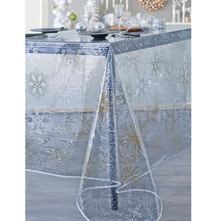 Nappe transparente Périclase Calitex - Blancollection