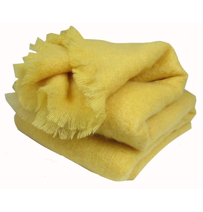 Couverture Mohair soleil Ourson