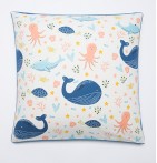Parure de lit enfant A dos de baleine La maison de Balmy - Blancollection