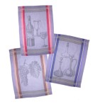 Lot de 6 torchons Vendanges Tradilinge