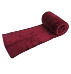 Couverture Polaire peluche légère 350g/m2 Ourson - Blancollection