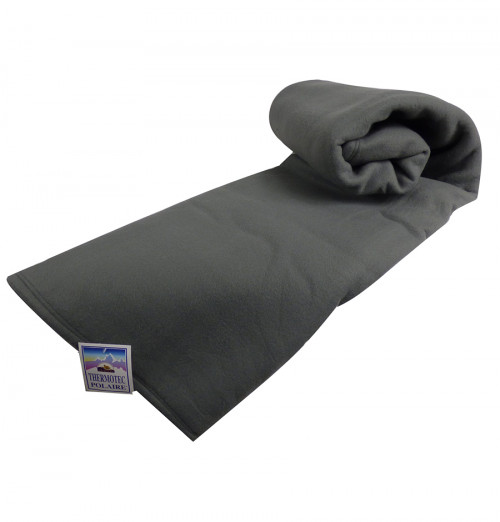 Couverture polaire Thermotec 350g/m² gris anthracite Ourson