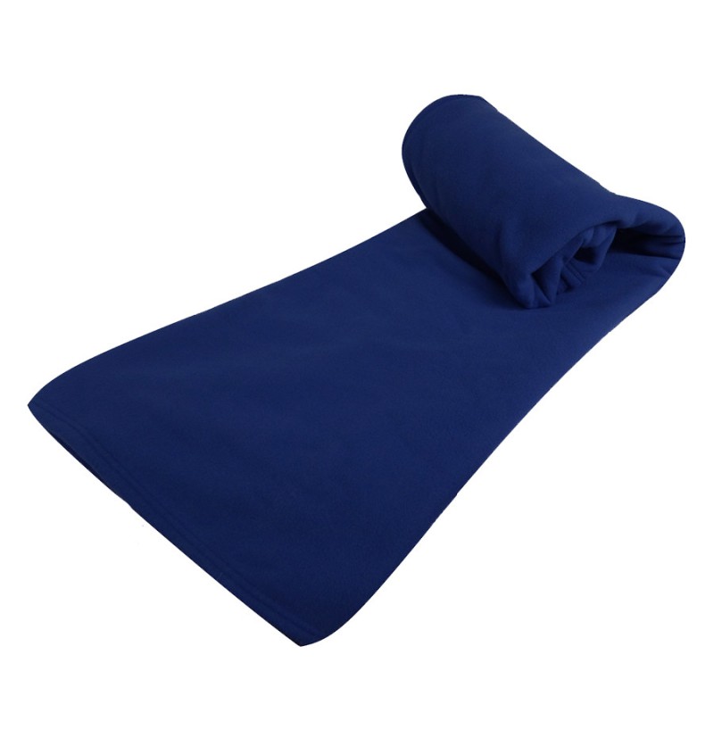 Couverture polaire thermotec 350g/m² 12 coloris 240x260cm jean - ourson