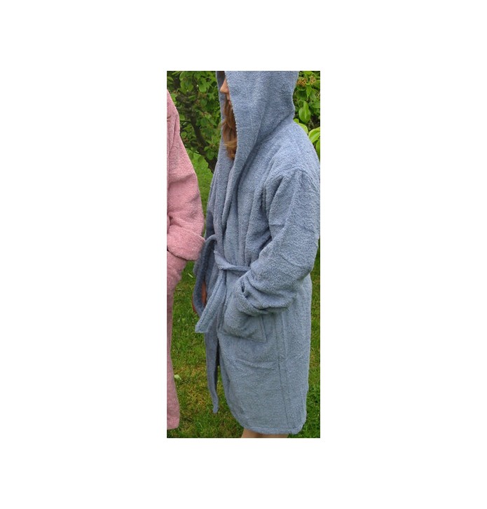 Peignoir enfant coton bio Aquanatura - Blancollection