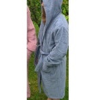 Peignoir enfant coton bio Aquanatura - Blancollection
