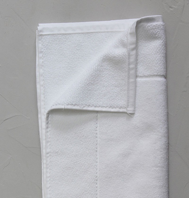 Maxi drap de bain coton peigné 600g/m2, Kheops - Blanc cassé - 86 x 150 cm | Leroy Merlin
