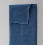 Tapis de bain coton peigné 800g/m2 nautic Sylvie Thiriez - Blancollection