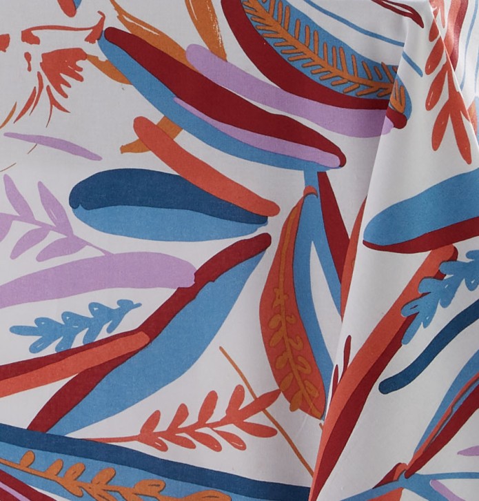 Nappe enduite Chili salsa Tradilinge - Blancollection