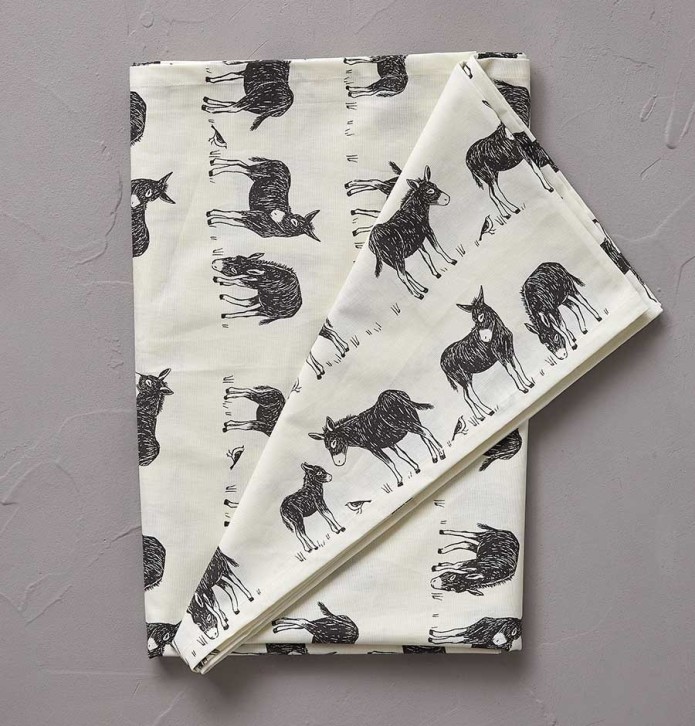 Nappe coton enduite Arsène Sylvie Thiriez - Blancollection