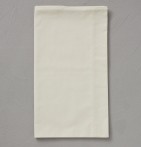 Taie de traversin blanc craie Sylvie Thiriez