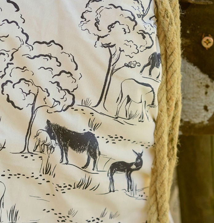 Housse de couette Cévennes Sylvie Thiriez - Blancollection