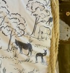 Housse de couette Cévennes Sylvie Thiriez - Blancollection