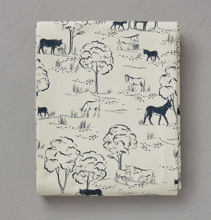 Housse de couette Cévennes Sylvie Thiriez - Blancollection