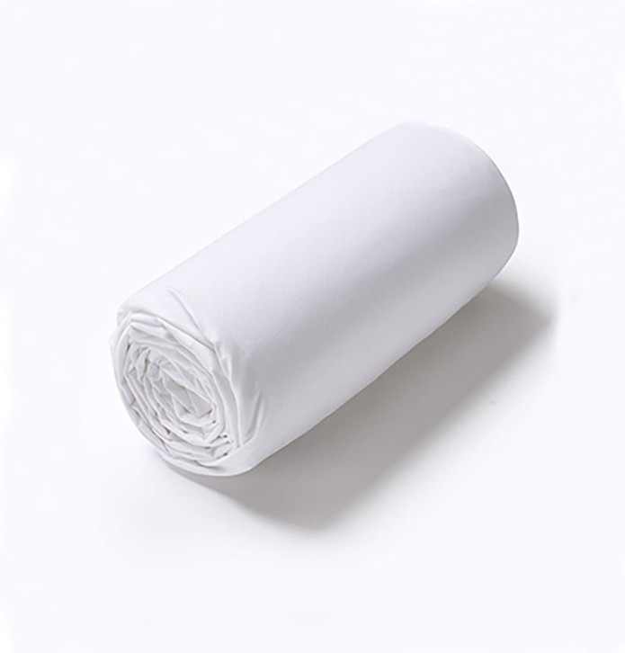 Drap-housse percale blanc Sylvie Thiriez Drap-housse percale blanc Sylvie Thiriez