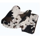 Plaid peau de vache Ourson