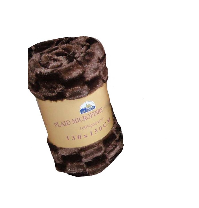 Plaid fausse fourrure Vison Ourson Plaid fausse fourrure Vison Ourson