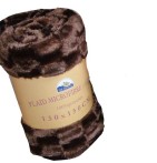 Plaid fausse fourrure Vison Ourson