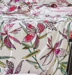 Housse de couette Pénélope rose Tradilinge - Blancollection