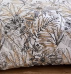 Housse de couette Sumatra fusain Tradilinge - Blancollection