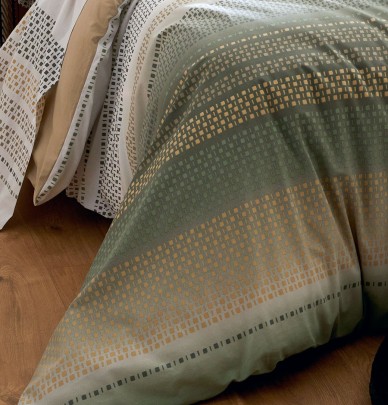 Housse de couette Niagara kaki Tradilinge