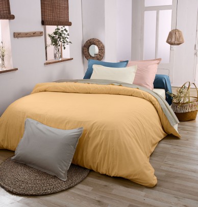 Parure de lit coton bio Authentique Tradilinge