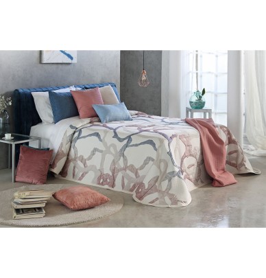 Couvre lit jacquard Caitlin multicolore Reig Marti