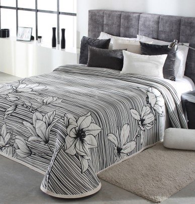 Couvre lit jacquard Charbone noir Reig Marti