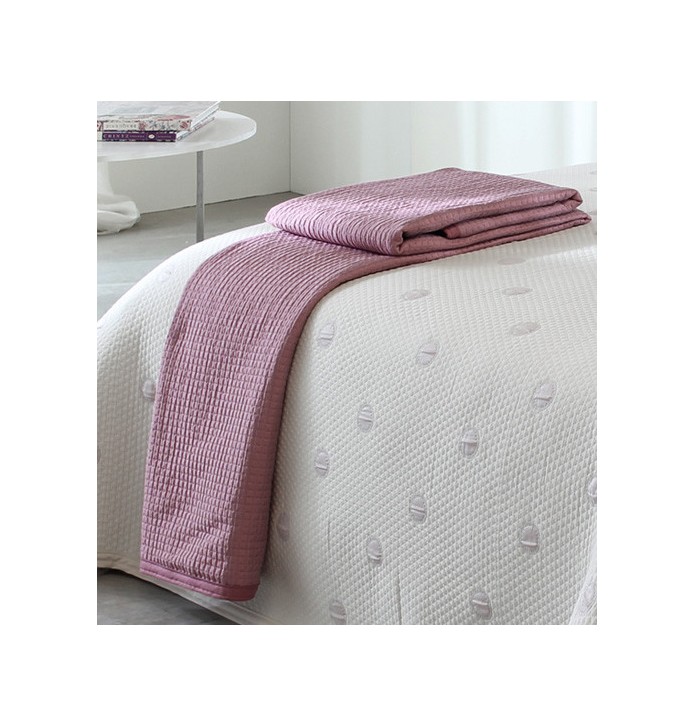 Plaid Barli rose Reig Marti