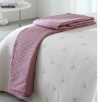 Plaid Barli rose Reig Marti