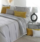 Couvre lit jacquard Dumont gris Reig Marti - Blancollection