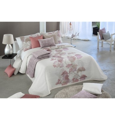 Couvre lit jacquard Linneo rose Reig Marti