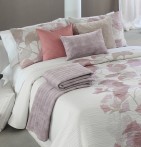 Coussin velours Darcy mauve Reig Marti - Blancollection