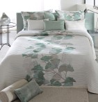 Couvre lit jacquard Linneo vert Reig Marti