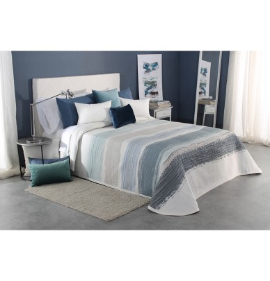 Couvre lit jacquard Movie bleu Reig Marti